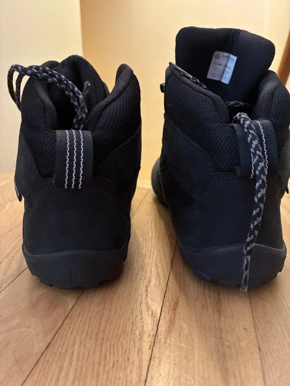 Groundies black size 44 waterproof boots